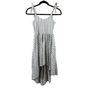 Mia Joy Girls Striped Hi-Low Summer Striped Dress, Sz 7